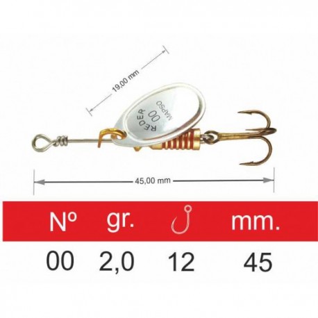 LINGURITA ROTATIVA MAPSO REDER ARGINT-MAT