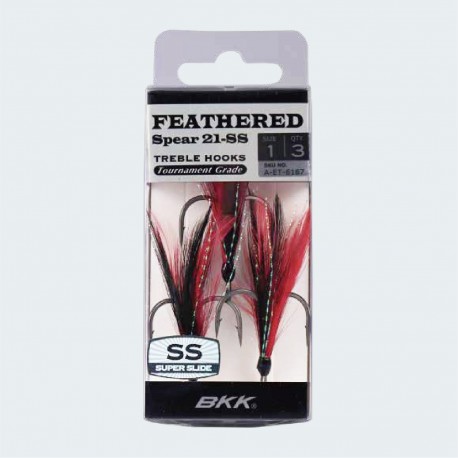 BKK FEATHERED Spear 21 SS-RED BLACK