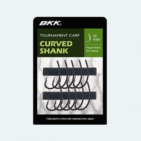 CARLIGE BKK NEW CARP CURVED SHANK SS