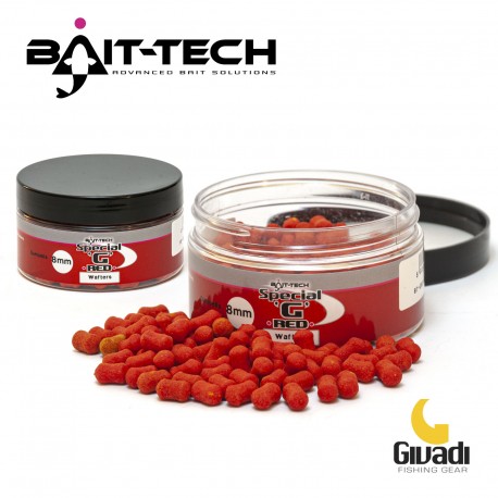 BAIT TECH WAFTERS - Special G Red Dumbells 8mm