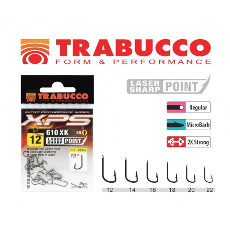 CARLIGE TRABUCCO XPS 610XK 25buc/plic