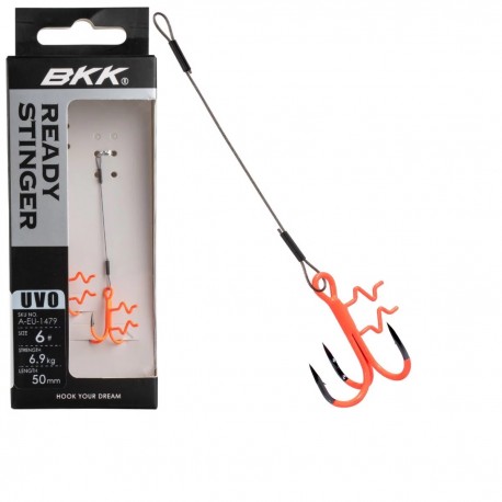 BKK ASSIST SPEAR UVO STINGER - 7x7 Wire (Zander)