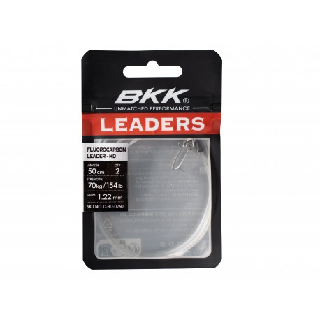 BKK Fluorocarbon leader-HD (Pike Snap)