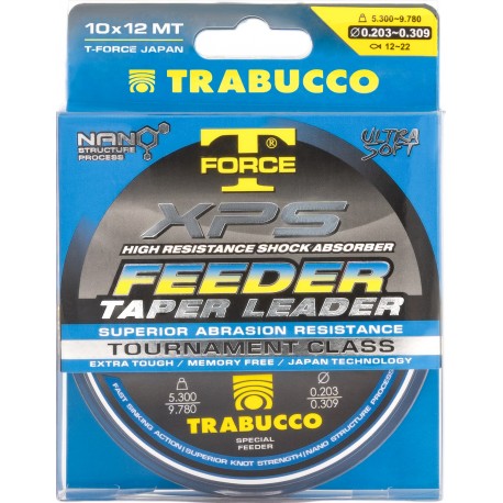 FIR T-FORCE XPS FEEDER TAPER LEADER 12m X 10
