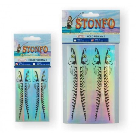 FOLIE ADEZIVA HOLO FISH STONFO