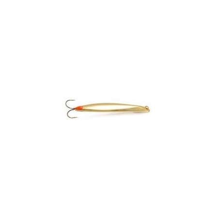 PILKER TRAKKO 303-S/2 CARLIG DUBLU, GOLD ROSU, 3CM, 1.60G