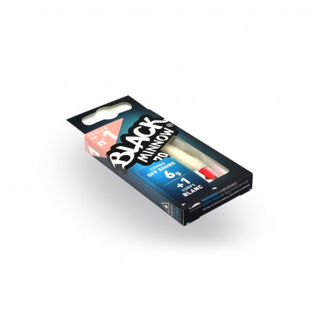 FIIISH BLACK MINNOW 70 COMBO SHAD SHORE ALB, 7CM, CAP 6G + SHAD REZERVA