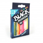 SET FIIISH BLACK MINNOW  FLUO 90