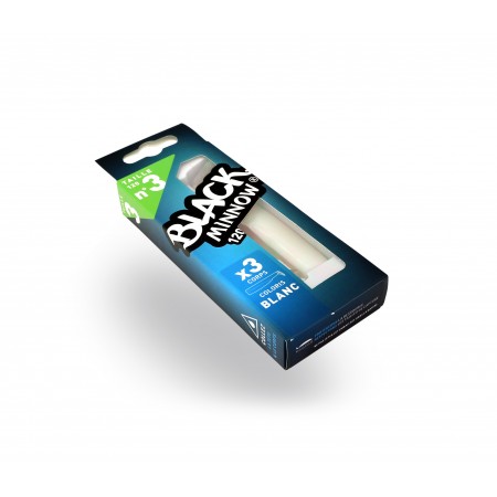 FIIISH BLACK MINNOW 120 SHAD WHITE 3BUC/PLIC