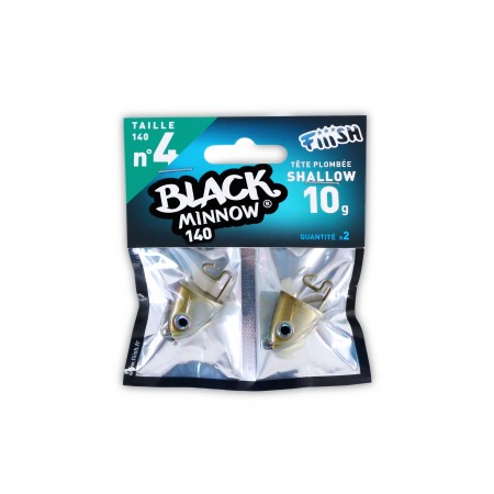 FIIISH BLACK MINNOW 140 SET SHALLOW 2 CAPETE 10GR - KAKI