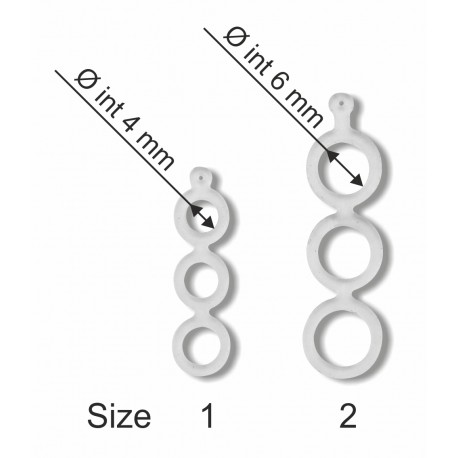 PELLET BAIT BANDS TRIS