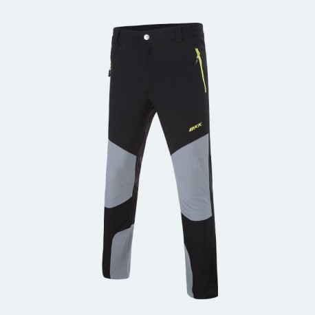 PANTALONI BKK SQUALL SOFT SHELL PANTS Black-Grey