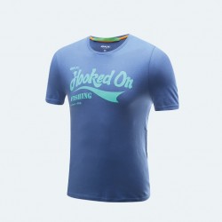 BKK HOOKED ON FISHING T-SHIRT Blue